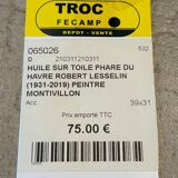 Tableau marine huile sur toile de robert lesselin