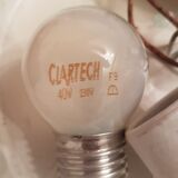 Transparent molded glass ceiling lamp – square shape – floral print.