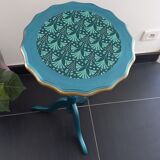 Vintage tripod pedestal table