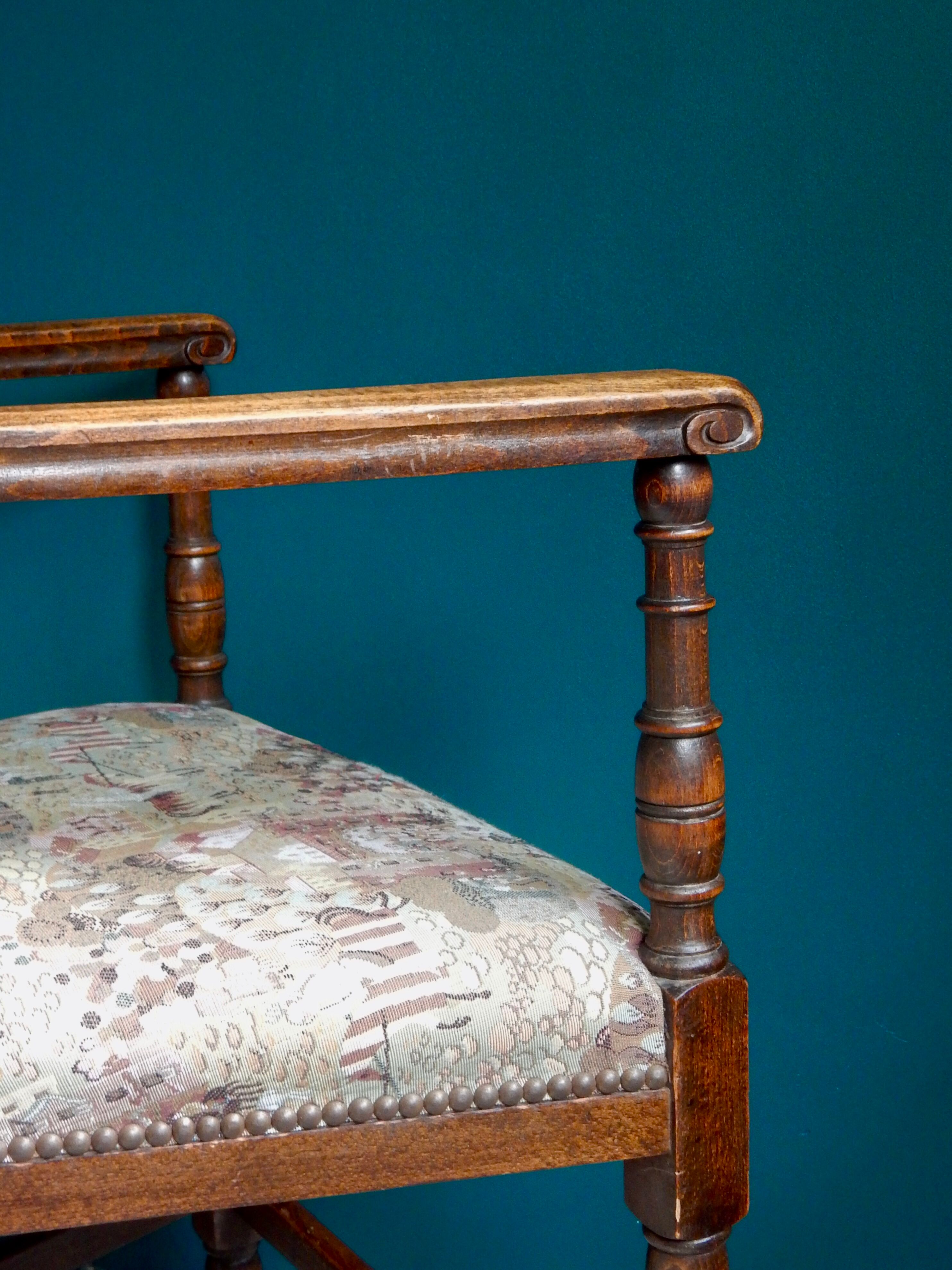 Fauteuil Empire restauré
