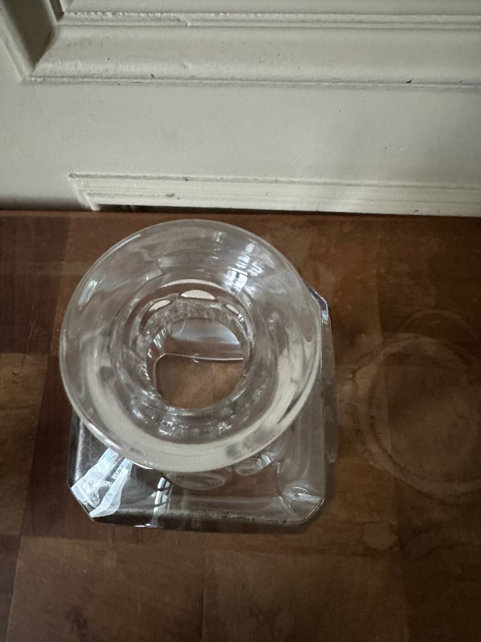 Baccarat crystal whisky decanter, perfection model