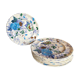 Set of 8 flat plates Mason's Belvedere flowers