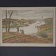 Lithographie par Henri Rivière Les Aspects de la Nature - Le Fleuve