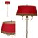Vintage brass floor lamp in scale and opaline 1950