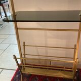 Brass art deco magazines