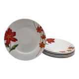 6 Dessert plates "Chriss G. Collection"