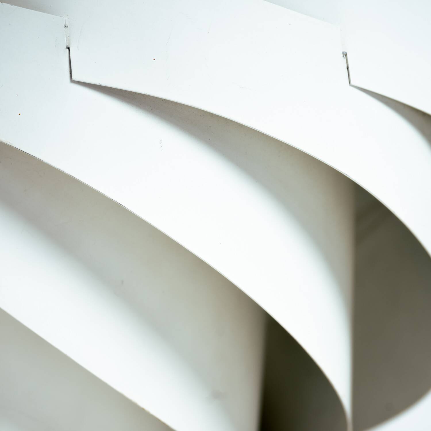 Louis Weisdorf for Lyfa Space age Danish Turbo White Moon Pendant Light, 1965