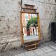 Colonial mirror with bamboo frame, 1900s - France
