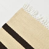 2x9 Handmade Hemp Runner Rug 75x282Cm