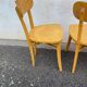 Set de 4 chaises bistrot vintage