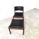 Fauteuil scandinave du milieu du siècle avec tabouret, années 1960
