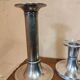 Set of 4 candlesticks "Luise" by Günther Lambert silver-plated metal