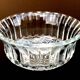 6 antique dessert bowls Clear glass / Scalloped edges