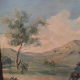 Pier in carved oak 156x130cm