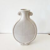 Large vintage white ceramic vase