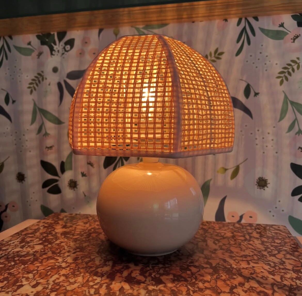 Vintage bedside lamp