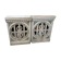 Wooden and marble gate, old Charles X era