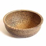 Fruit bowl Les Potiers de L'Abbaye 1970s Diameter 22.5 cm