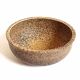 Fruit bowl Les Potiers de L'Abbaye 1970s Diameter 22.5 cm