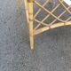 Desk in vintage rattan XXeme