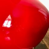 Backlit red lamp foot 1980