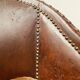 20th Century Art Deco Studded Leather Club Chair