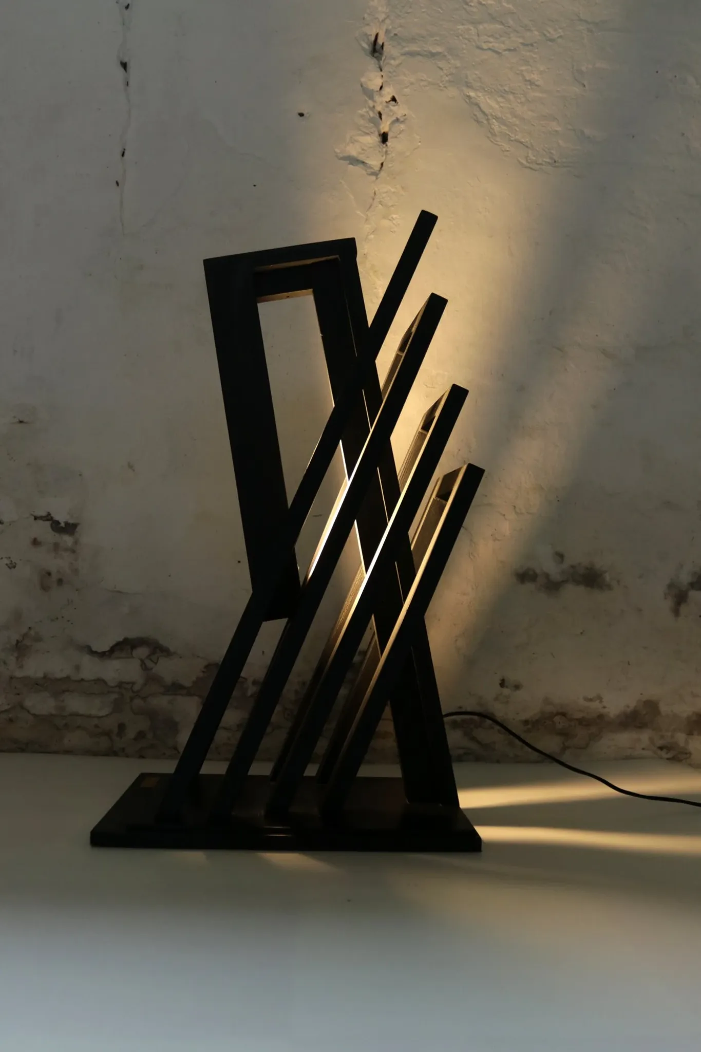Lampe architecturale des années 80 Fedon R.
