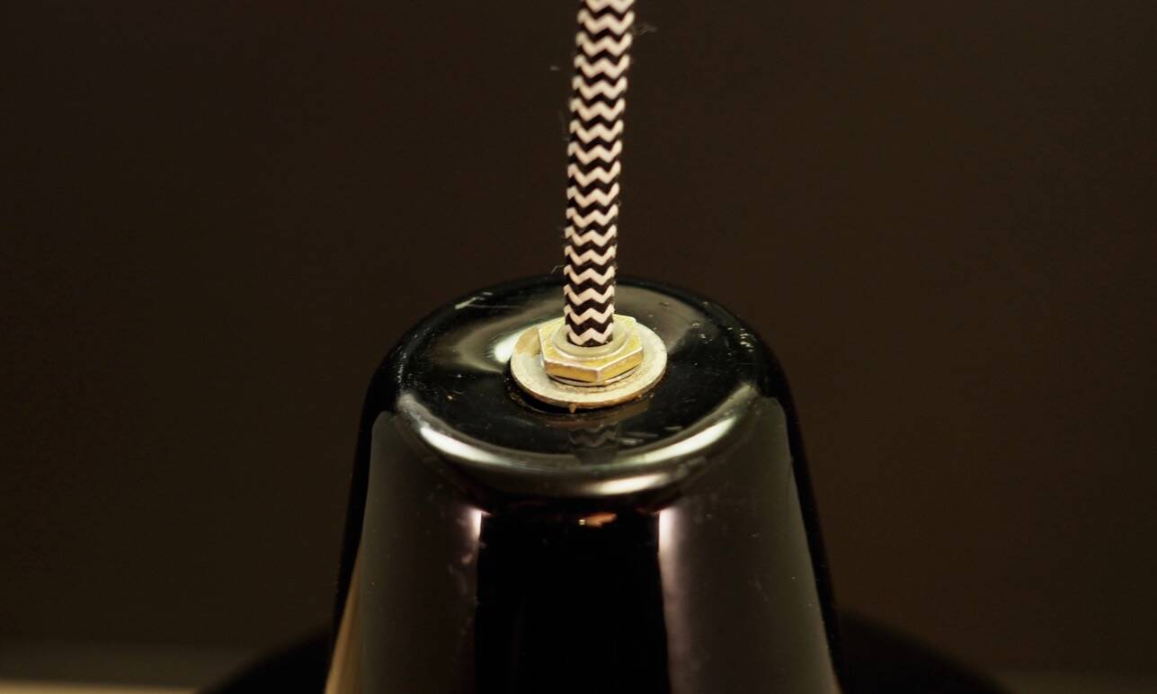 Lampe à suspension, design danois, années 1960, production : Danemark