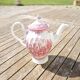 Antique Johnson Bros Ceramic Teapot - The Stagecoach