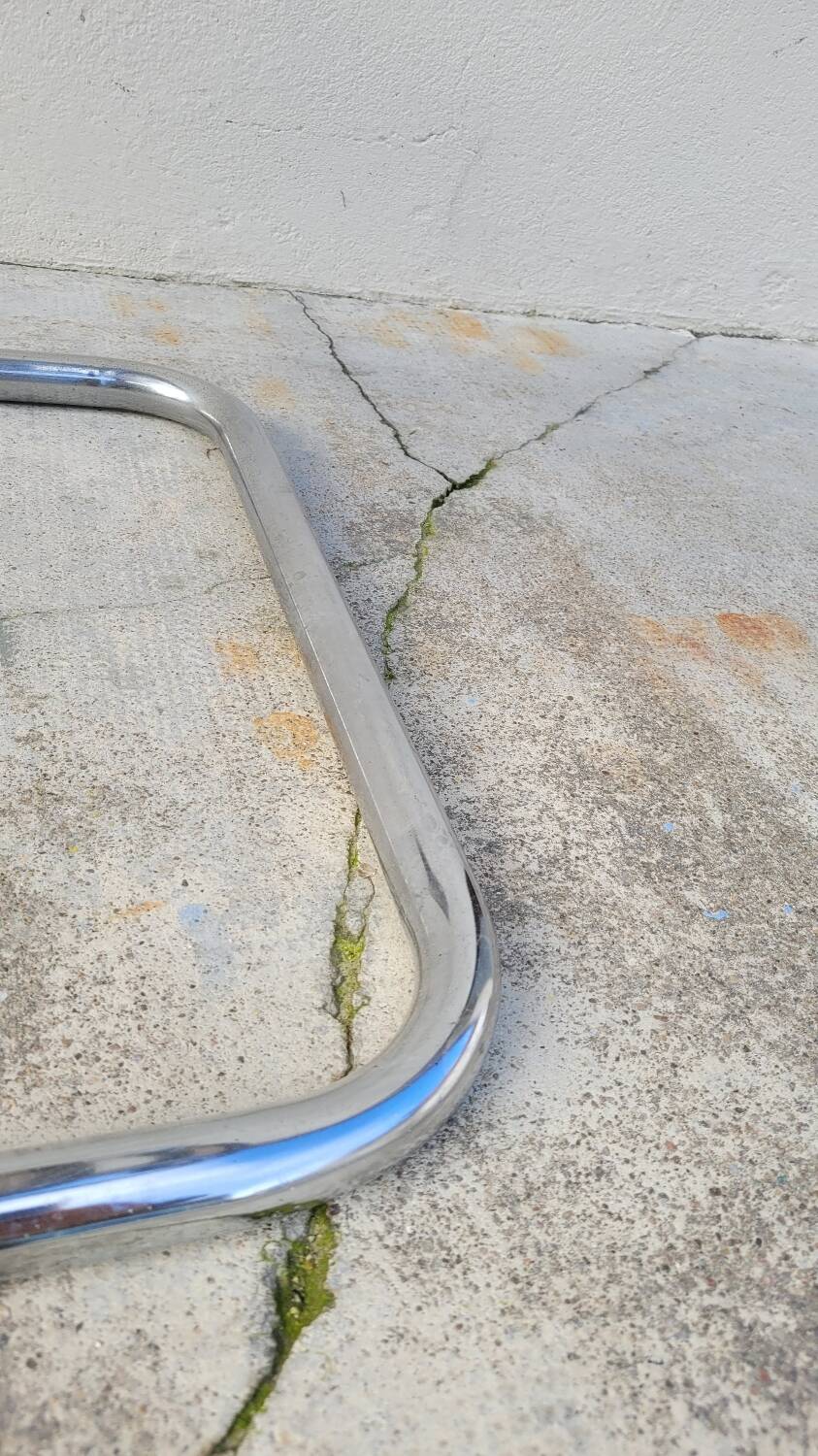 Marcel Breuer armchair model b64 cesca signed Made in Italy