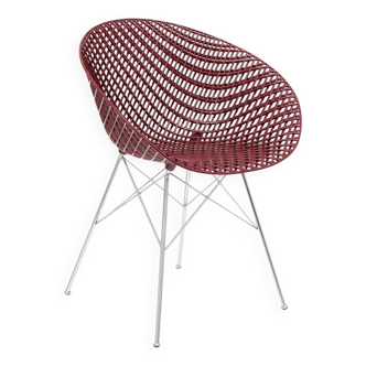 Smatrik Chair Plum / Chrome - Kartell