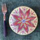 Bonbonnière Art Déco 1920- 1930 Porcelaine de Limoges peinte à la main
