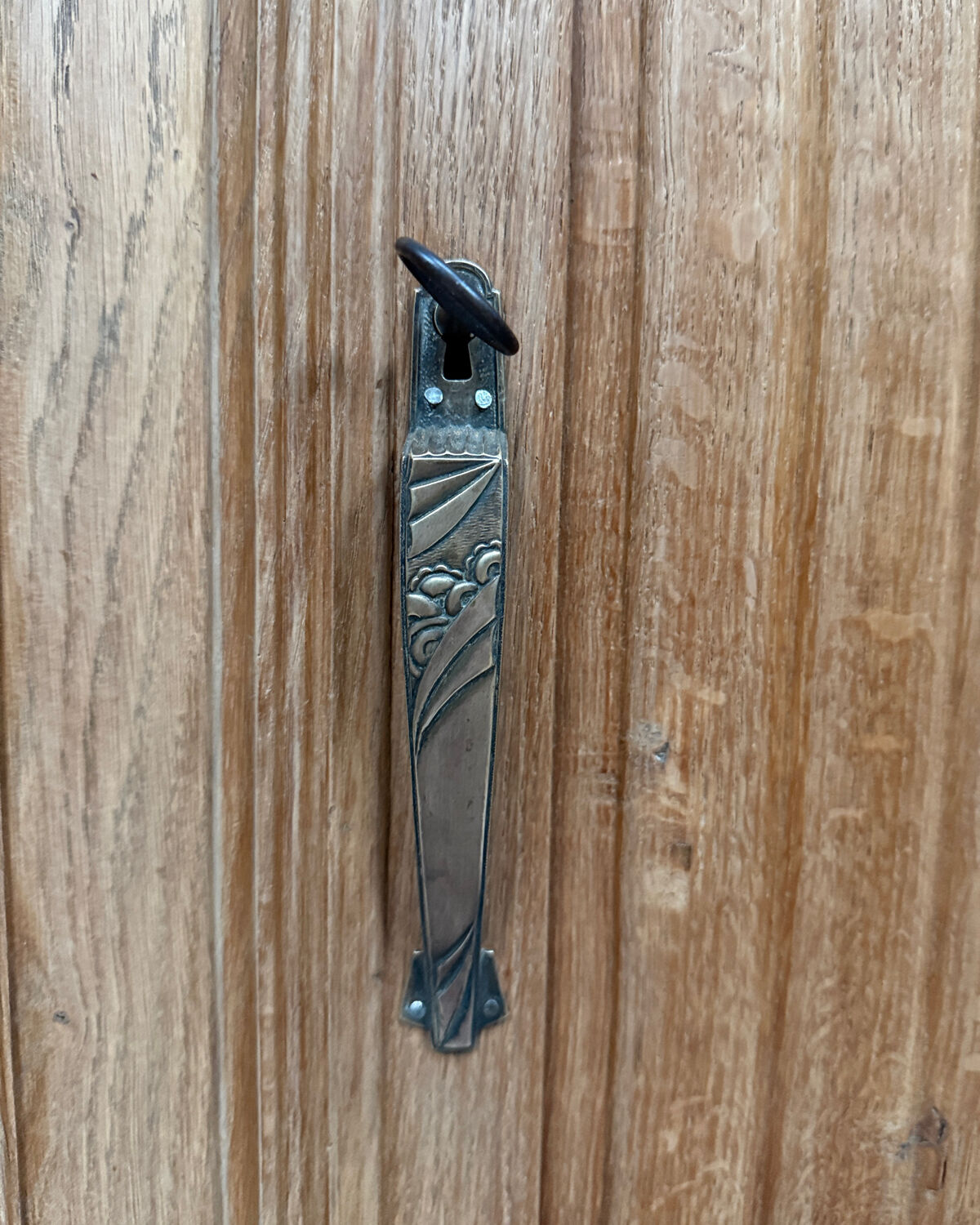 Art Deco oak wardrobe (renovated)