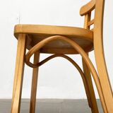 Mid-century German bentwood chairs by ZPM Radomsko for Mobilair, 1950s, set of 3.