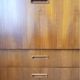 Sideboard library in Scandinavian style made of teak.