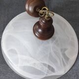 Chandelier lamp shade Opaline glass