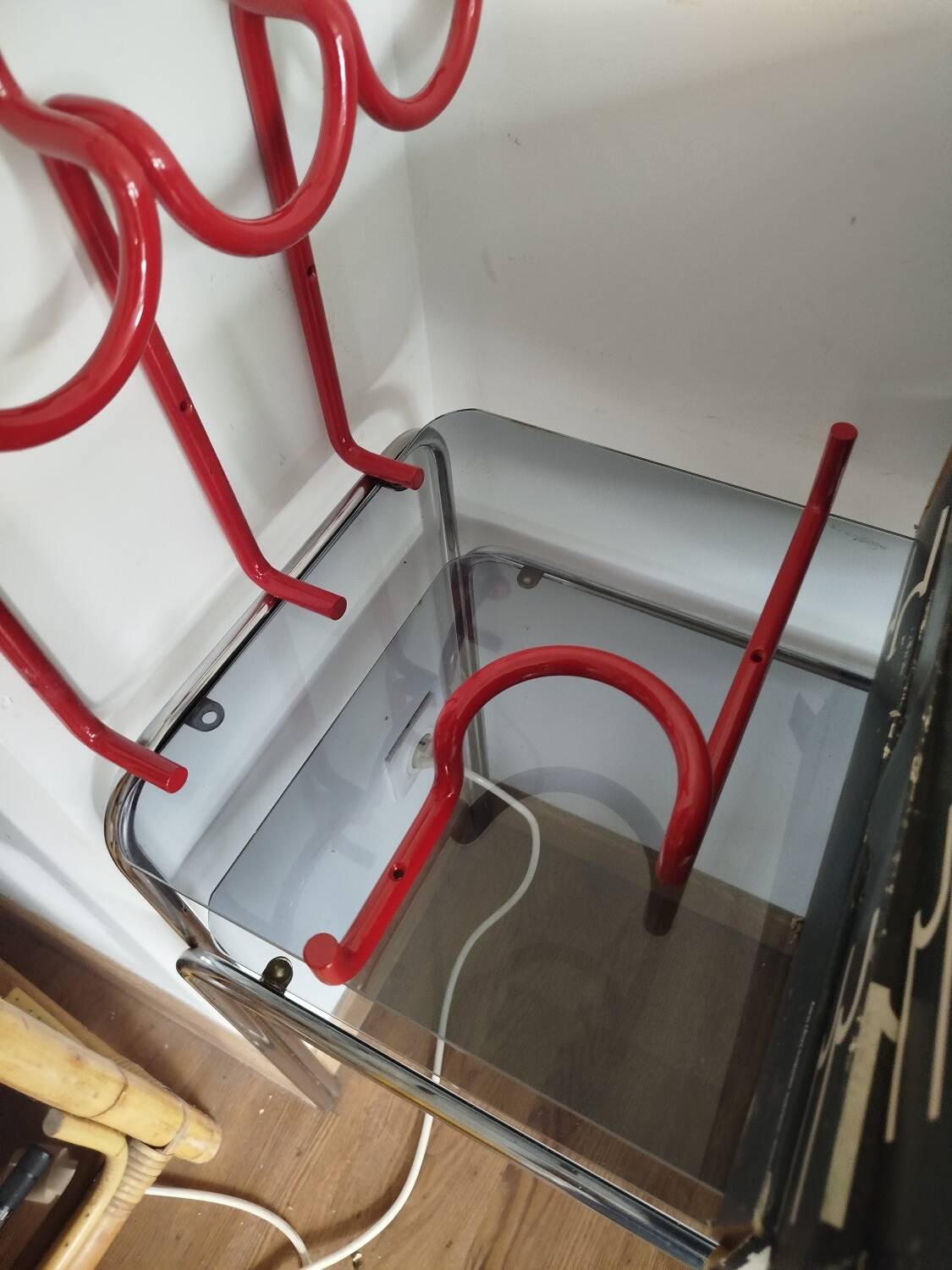 4 patères Taka 3 par Acerbis, Italie 1970-80