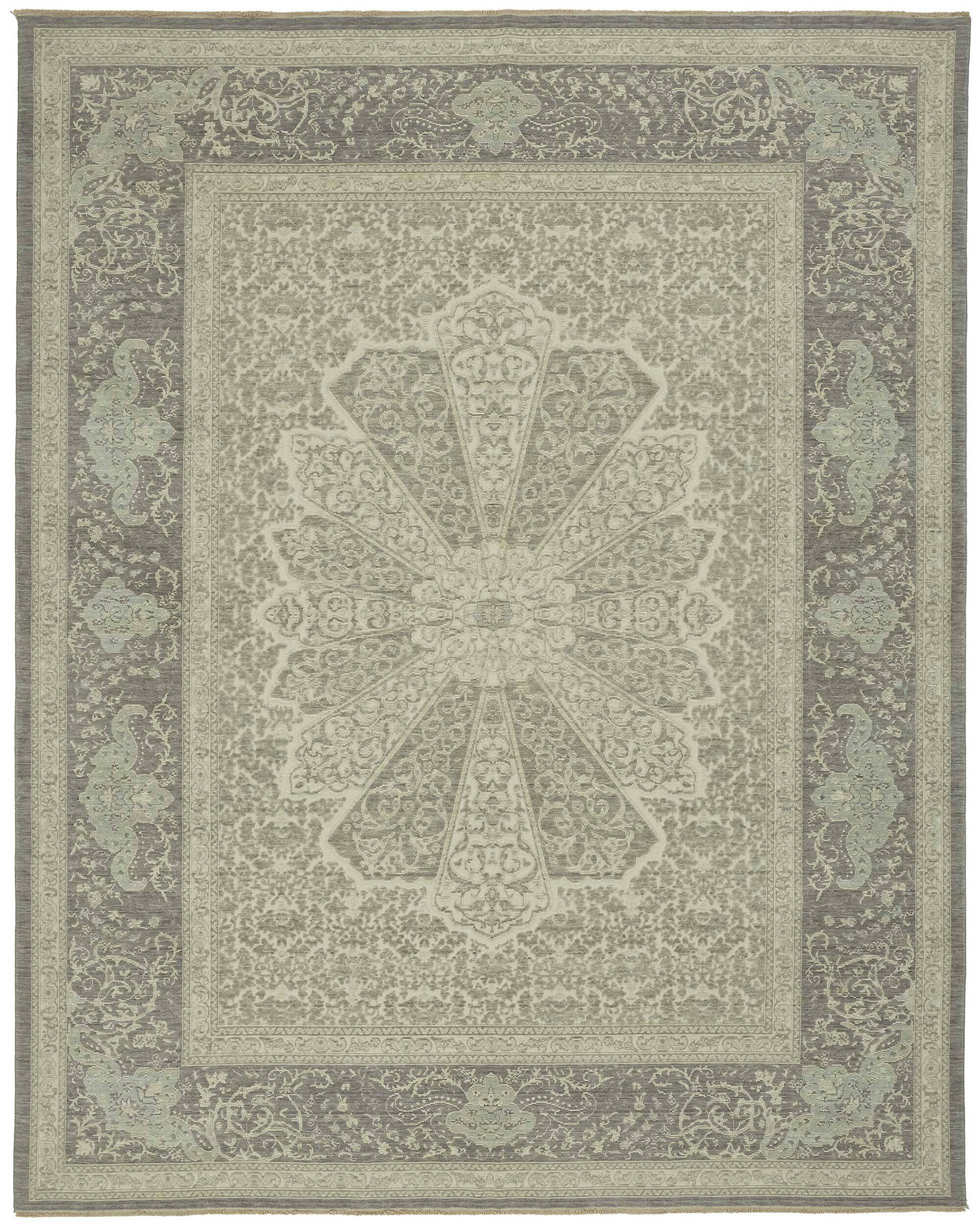 Turkish Handcrafted Loom Oushak Rug 300 cm x 377 cm