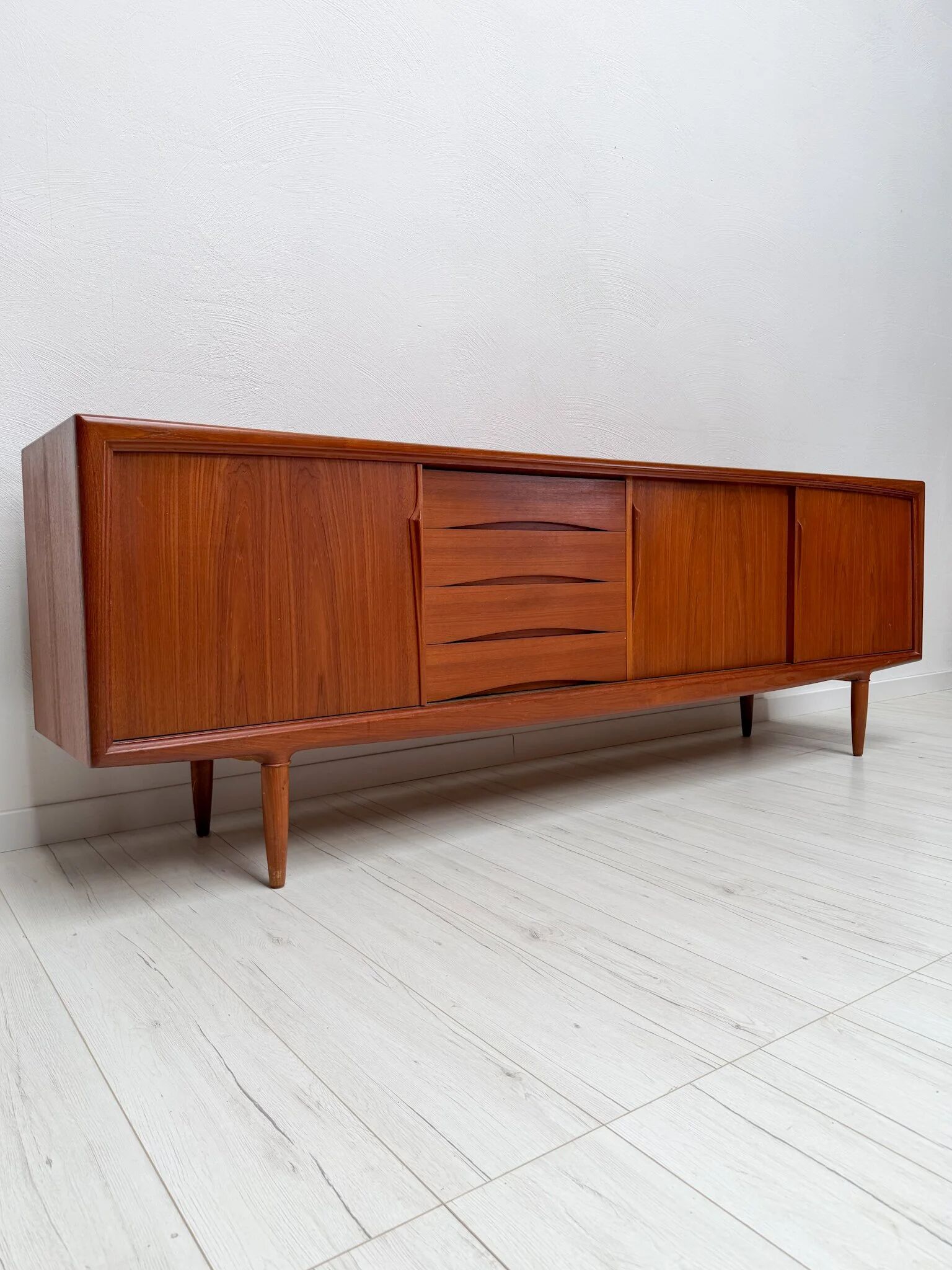 1960s Danish mid-century teak sideboard by Axel Christensen for ACO Møbler
