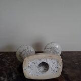 Speckled candle holder Alain Guillard