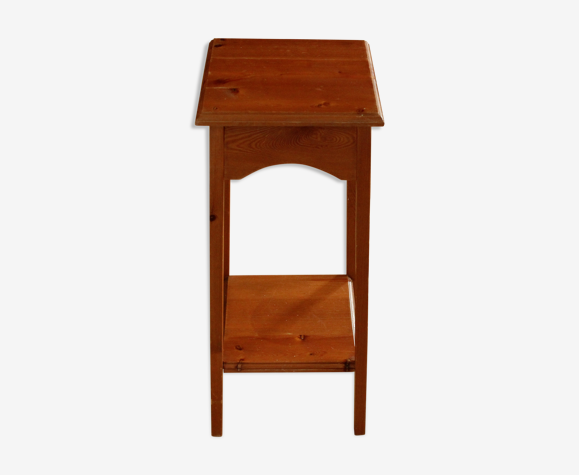 Porte-plantes en bois art déco années 1940