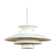 White Danish design hanging lamp