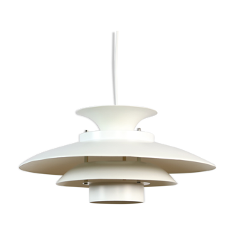 White Danish design hanging lamp