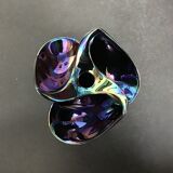 Verceram black iridescent ceramic pipe holders