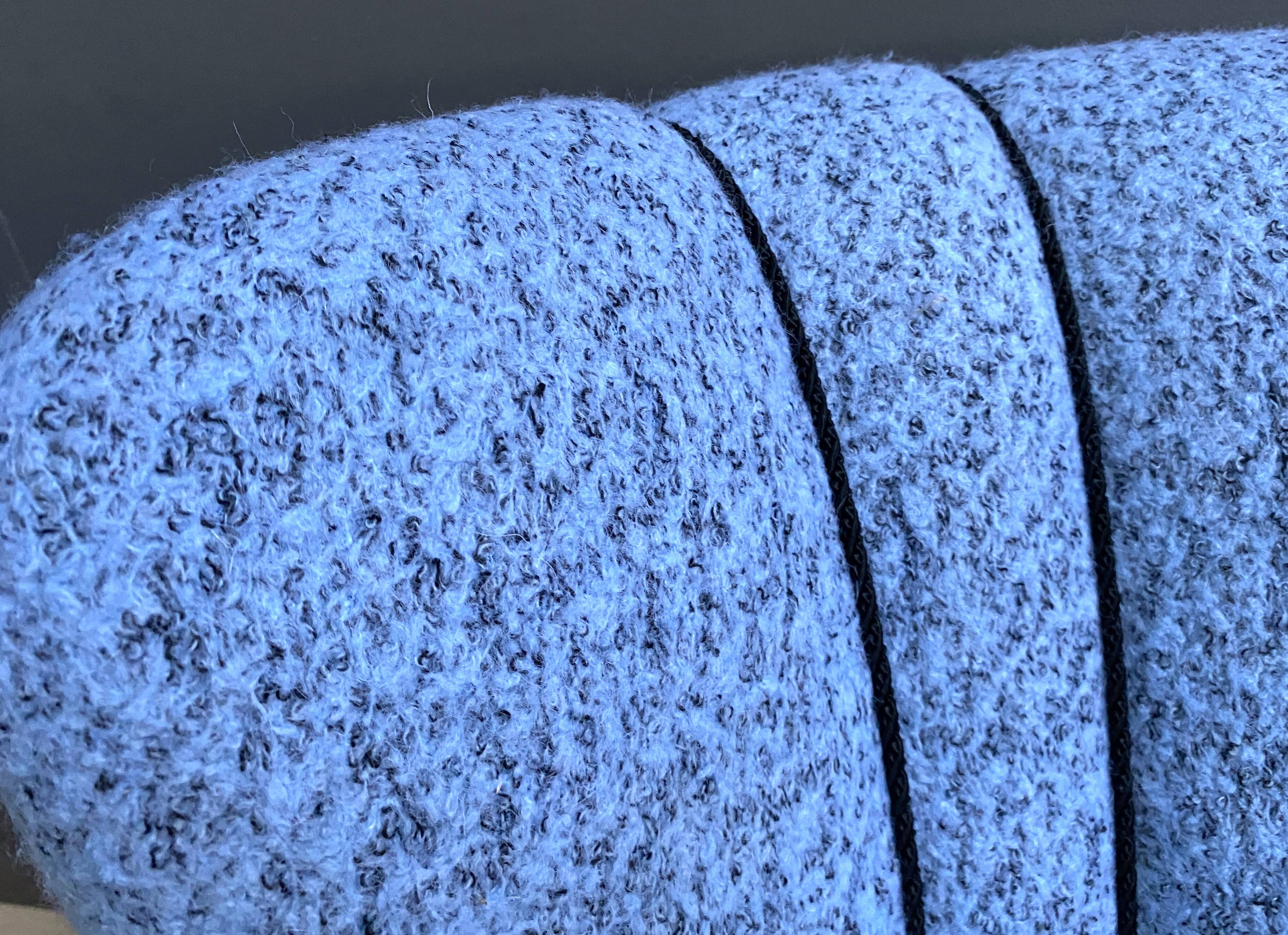 Blue cocktail chair 1950s