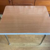 Formica table with extension cords