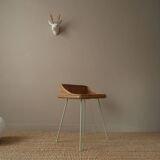 Wicker bedside table