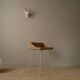 Wicker bedside table