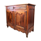 Louis XV period buffet in solid walnut around 1750
