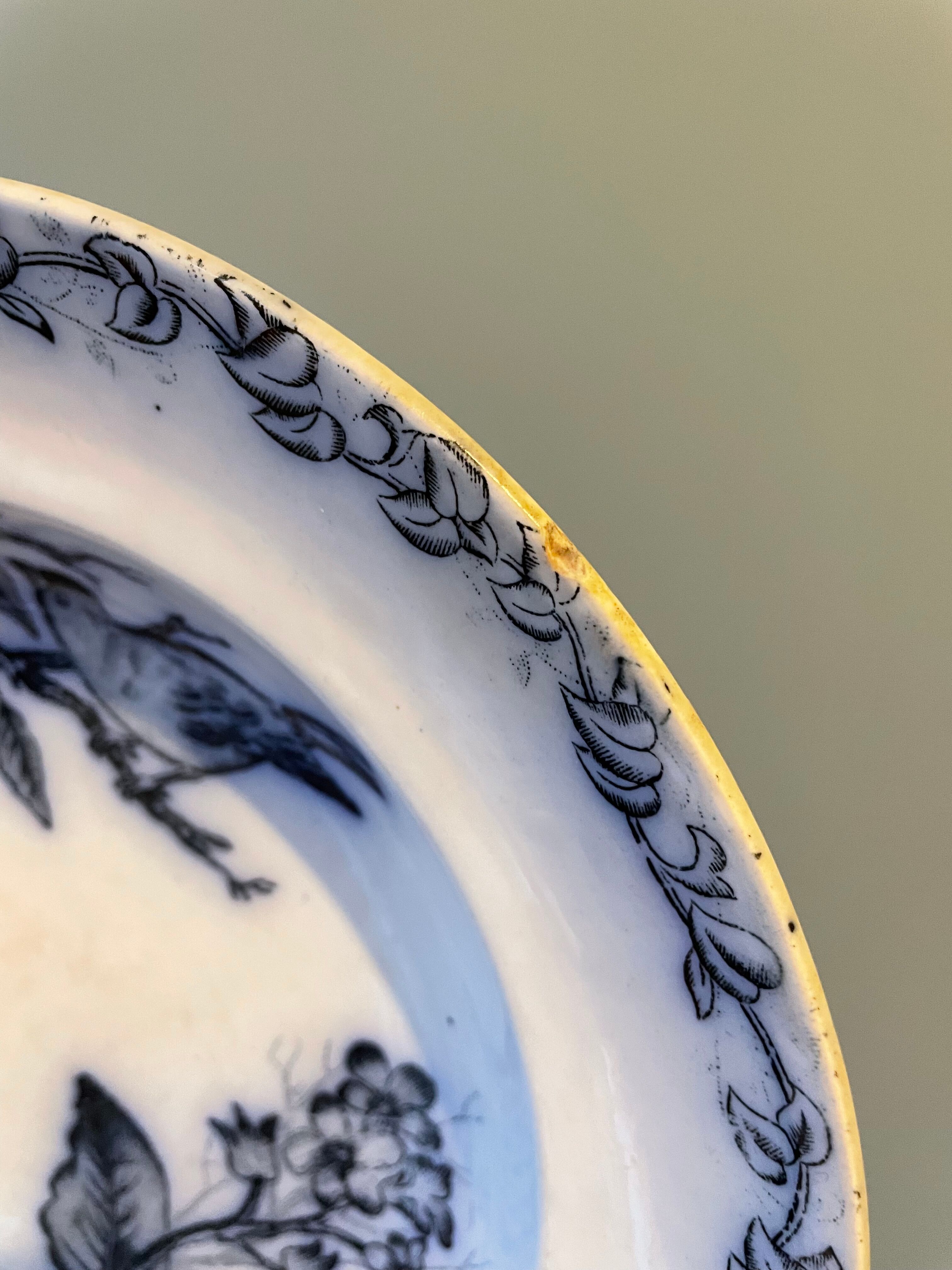 Set of 4 hollow plates Terre de Fer